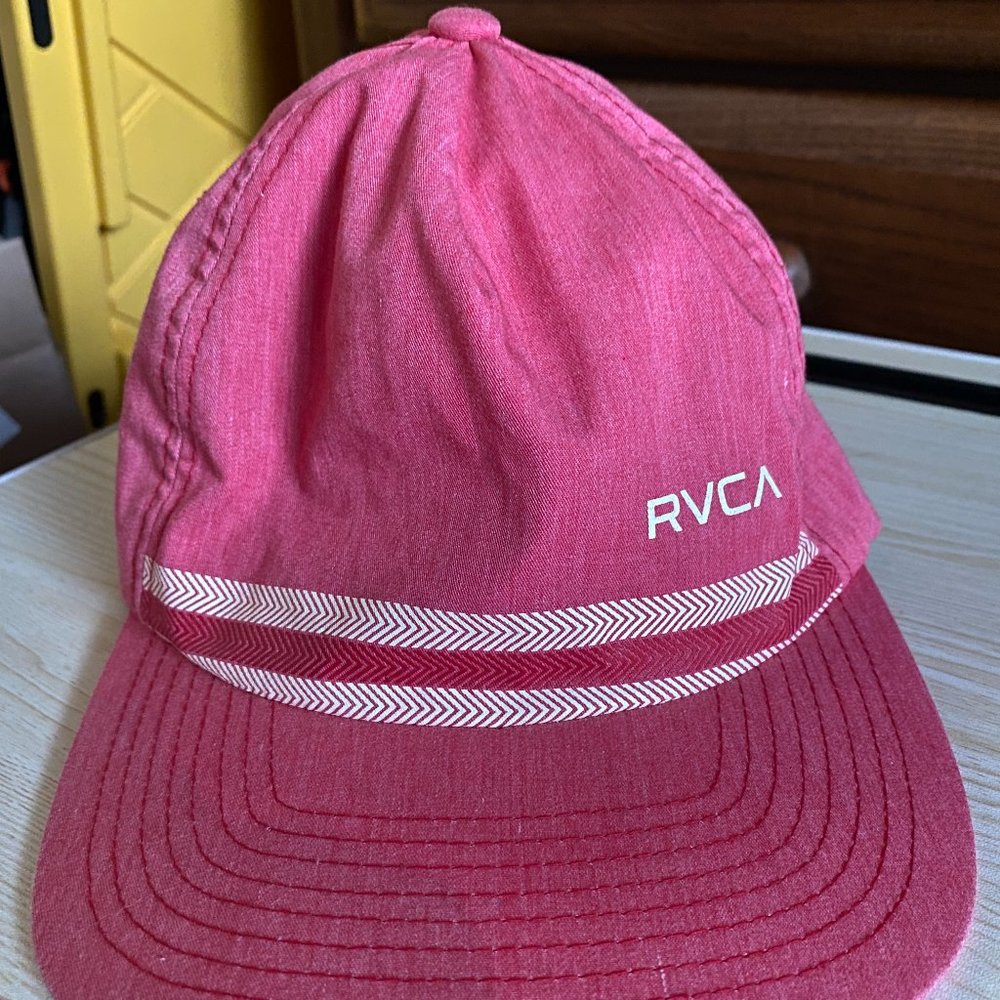 RVCA Unisex Pink Hat (one size)